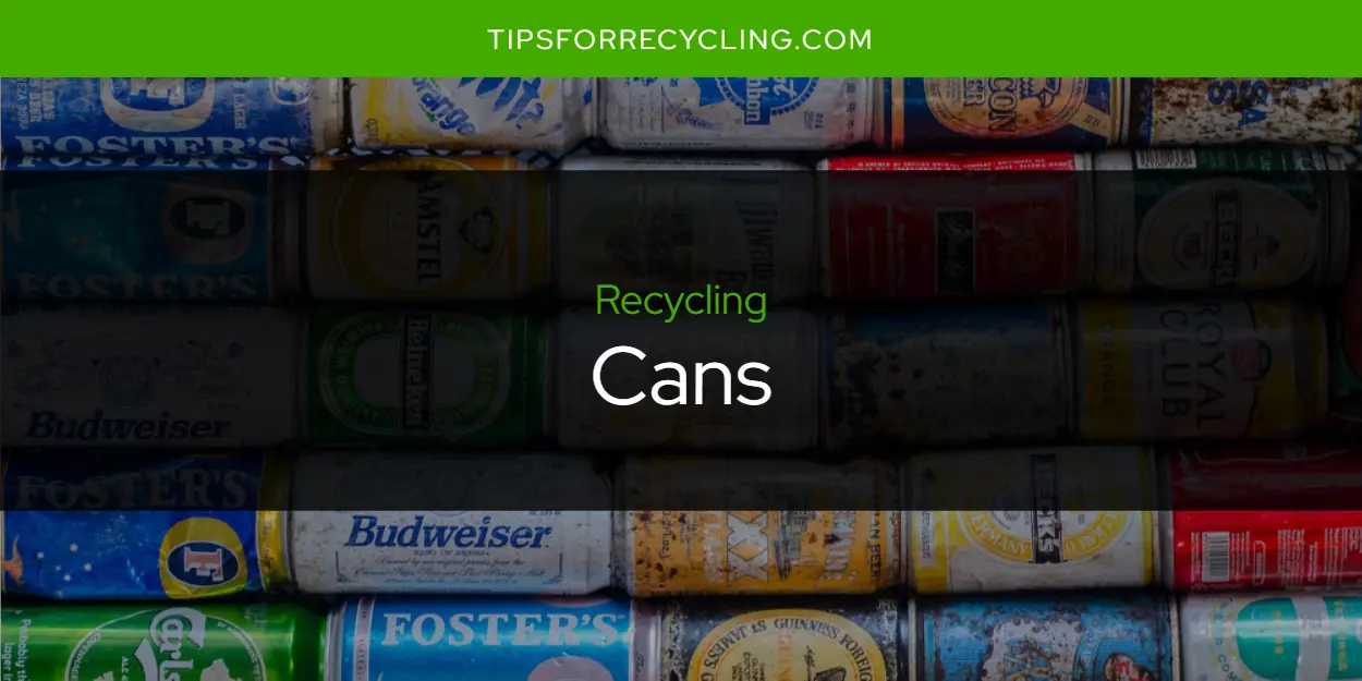 Are Cans Recyclable?