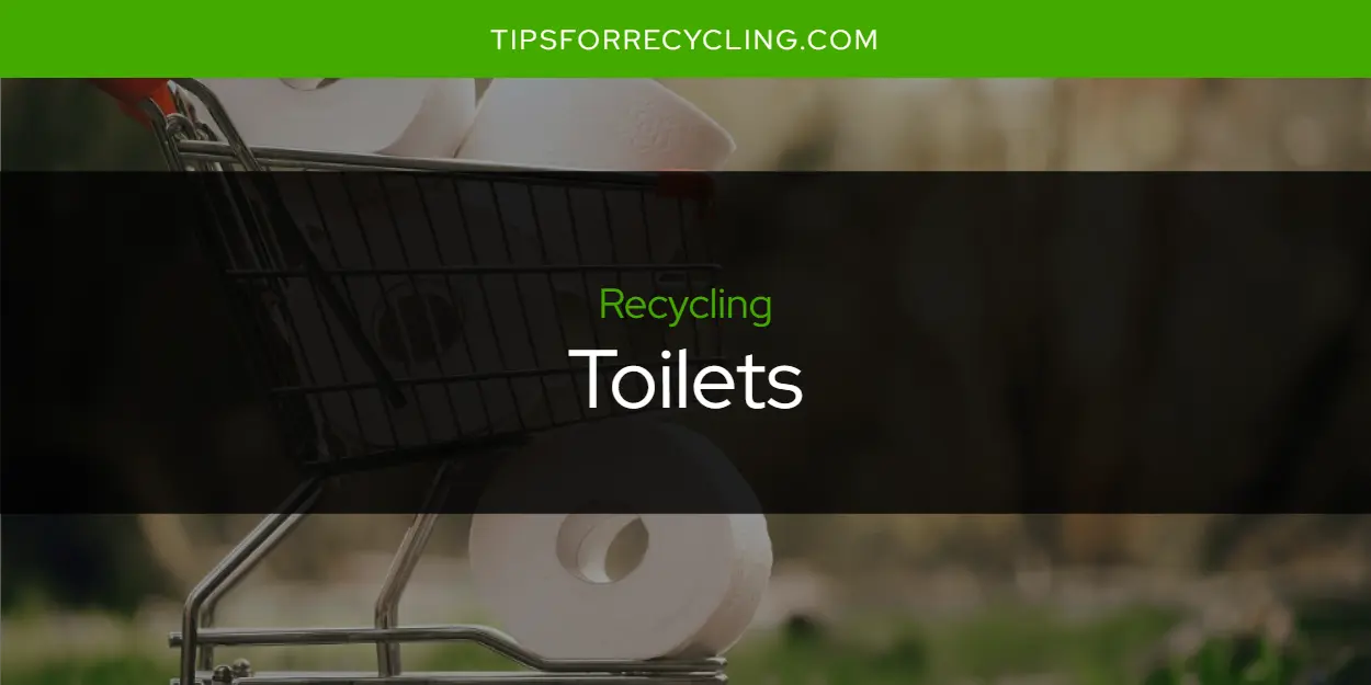 Are Toilets Recyclable?