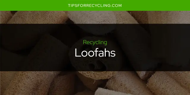 Are Loofahs Recyclable?