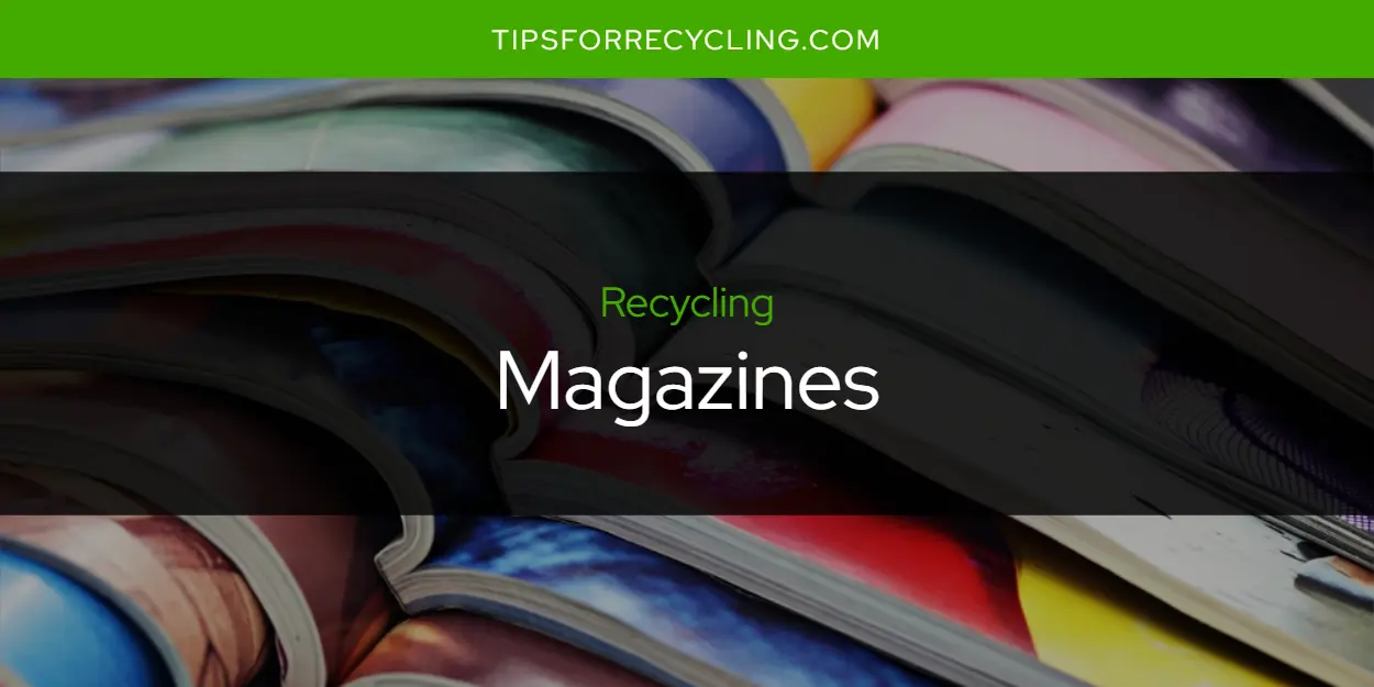 Are Magazines Recyclable?