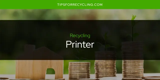 Can You Recycle a Printer?